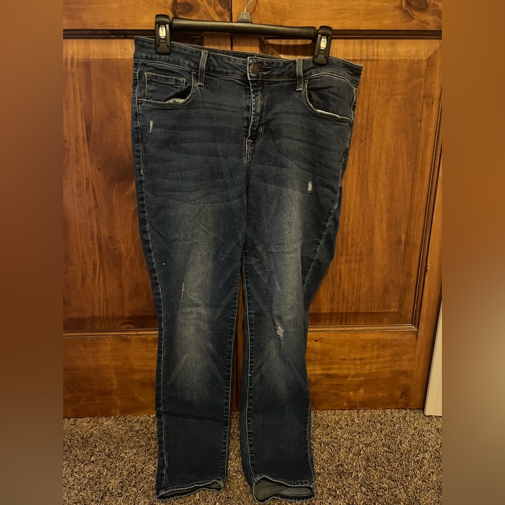 Old Navy Blue Skinny Jeans Rockstar style